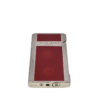 J-12 Flat Flame Red/Gold Dust Lighter