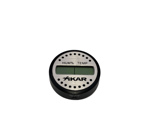 Hygrometer - NEW DESIGN Adjustable Round Digital Hygrometer - XIKAR
