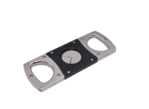 Cigar Cutter Stainless Steel & Satin Black