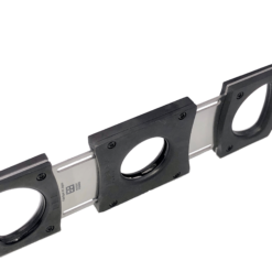 Cigar Cutter Satin & Polished Black Stainless Steel