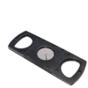 Cigar Cutter Satin & Polished Black Stainless Steel