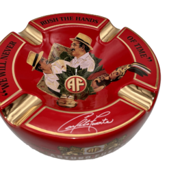 Hands of Time Ashtray Red