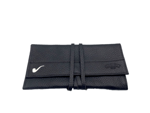 Savinelli Nappa Roll-up Pipe Pouch Brown