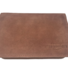 3 Pipe Case - Brown Leather