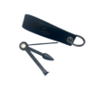 Leather 1 Pipe Stand and Tool - Black