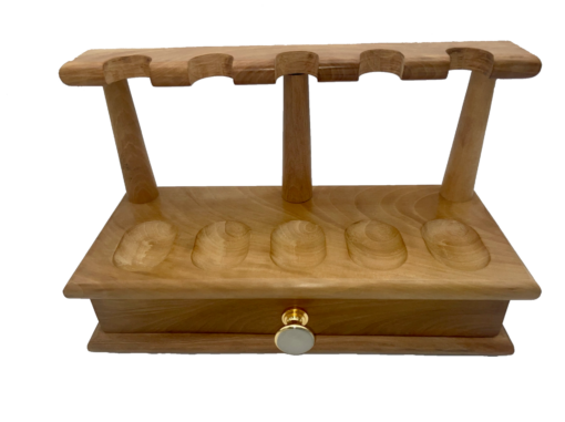 5 Pipe Stand with Drawer