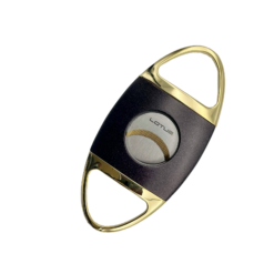 Jaws Serrated Cigar Cutter (604) Brown & Gold