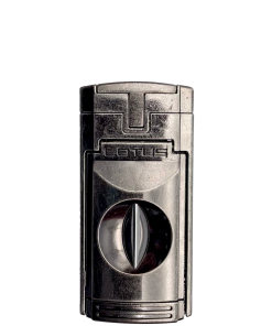 Duke V-Cut Lighter - Pewter