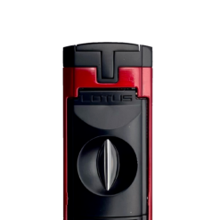 Duke V-cut Lighter Red and Black