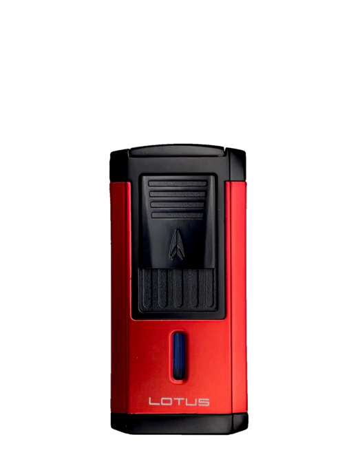 Duke Guillotine Lighter - Red and Black