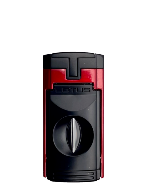 Duke V-cut Lighter Red and Black