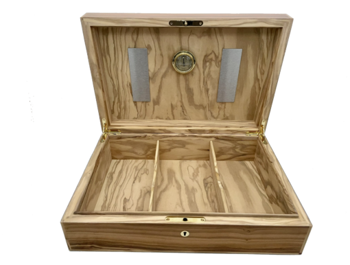 Humidor Classic Olive Wood 110 Count