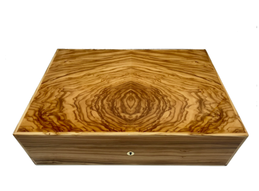 Humidor Classic Olive Wood 110 Count