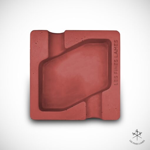Dyad Concrete Ashtray - Red