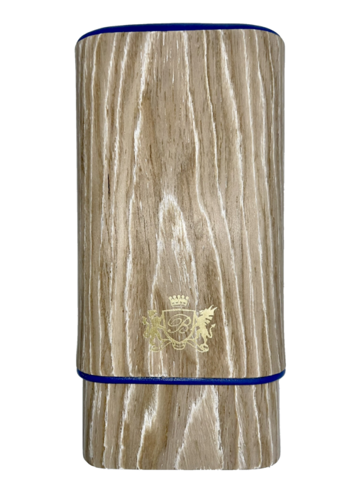 Bleached Oak & Royal Blue Pocket Case (Gordo)