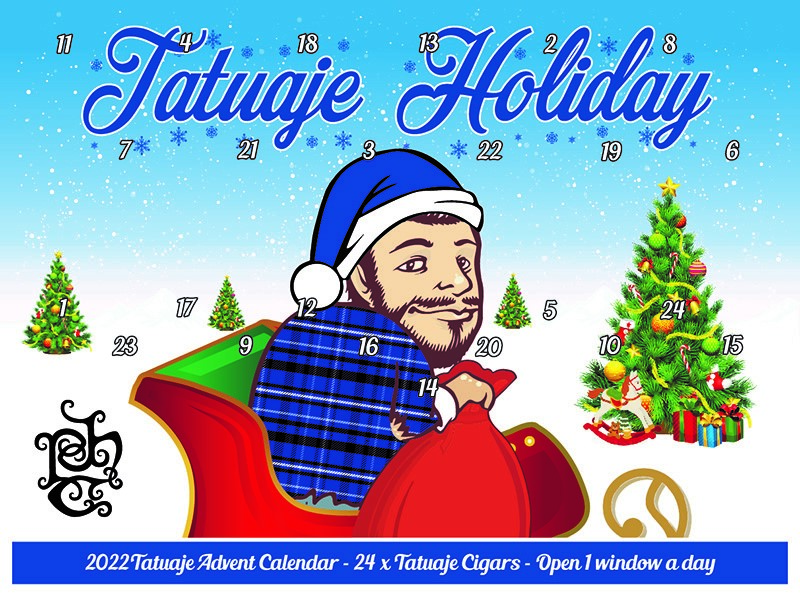 Tatuaje Advent Calendar 2022 W. Curtis Draper Tobacconist