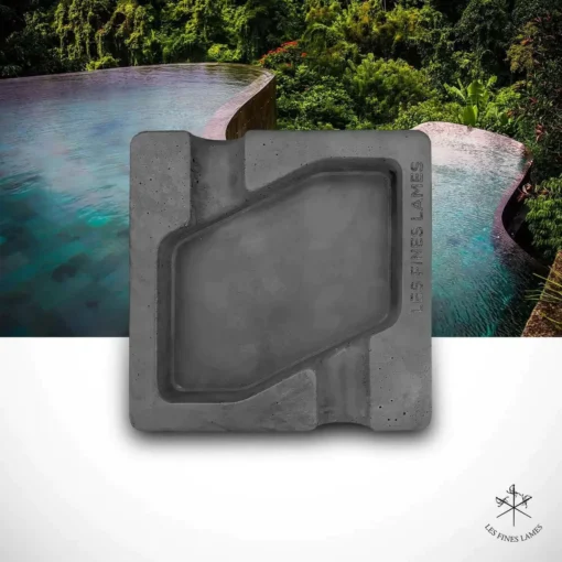 Dyad Concrete Ashtray - Anthracite