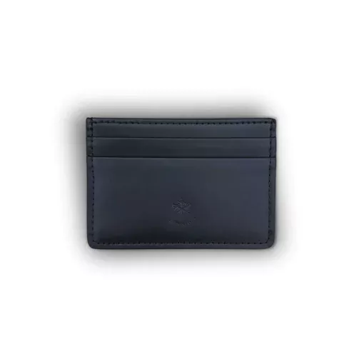 Leather Card Holder - Black