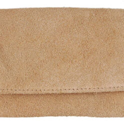 Genuine Leather Box Tobacco Pouch - Suede