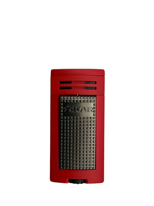 Ion Double Jet Lighter - Red