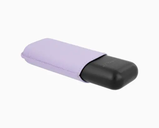 Cigar Case 2 - Lilac and Matte Black