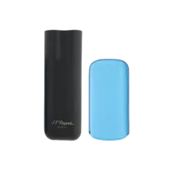 Cigar Case 2 - Turquoise and Matte Black