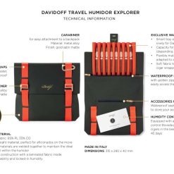 The Travel Humidor - Explorer Green & Orange