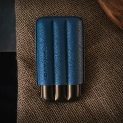 Cigar Case - Trio Blue