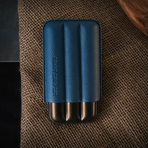 Cigar Case - Trio Blue