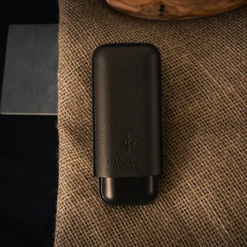 Cigar Case - Duo Black