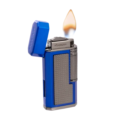 Ardore Double Soft Flame Lighter - Blue