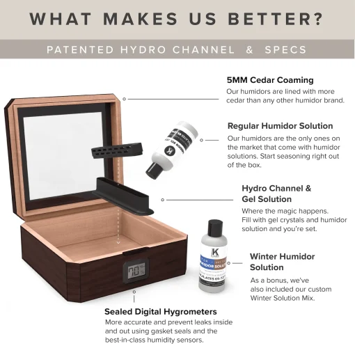 MAG Humidor - Walnut