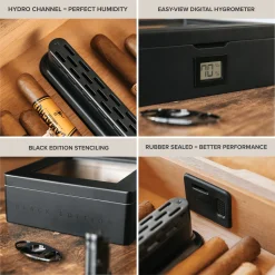 MAG Humidor - Matte Black