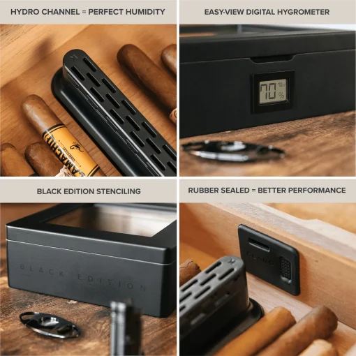 MAG Humidor - Matte Black