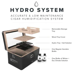Military Humidor - Black Edition - Limited