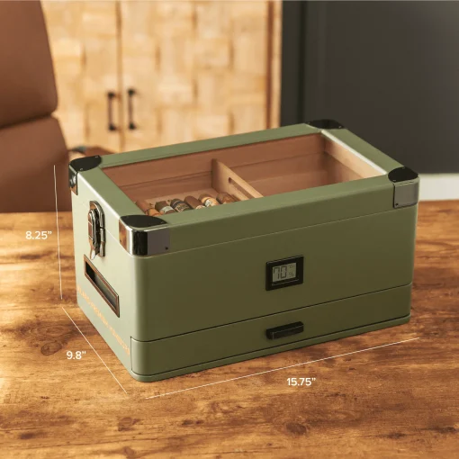 Military Humidor - Green