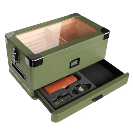 Military Humidor - Green