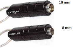 8mm/10mm Double Cigar Punch - Chrome