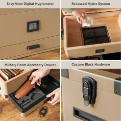 Military Humidor - Coyote Tan Edition