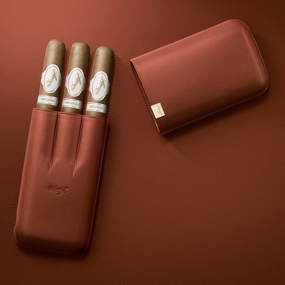 Iconic Cigar Case 3XL - Light Brown