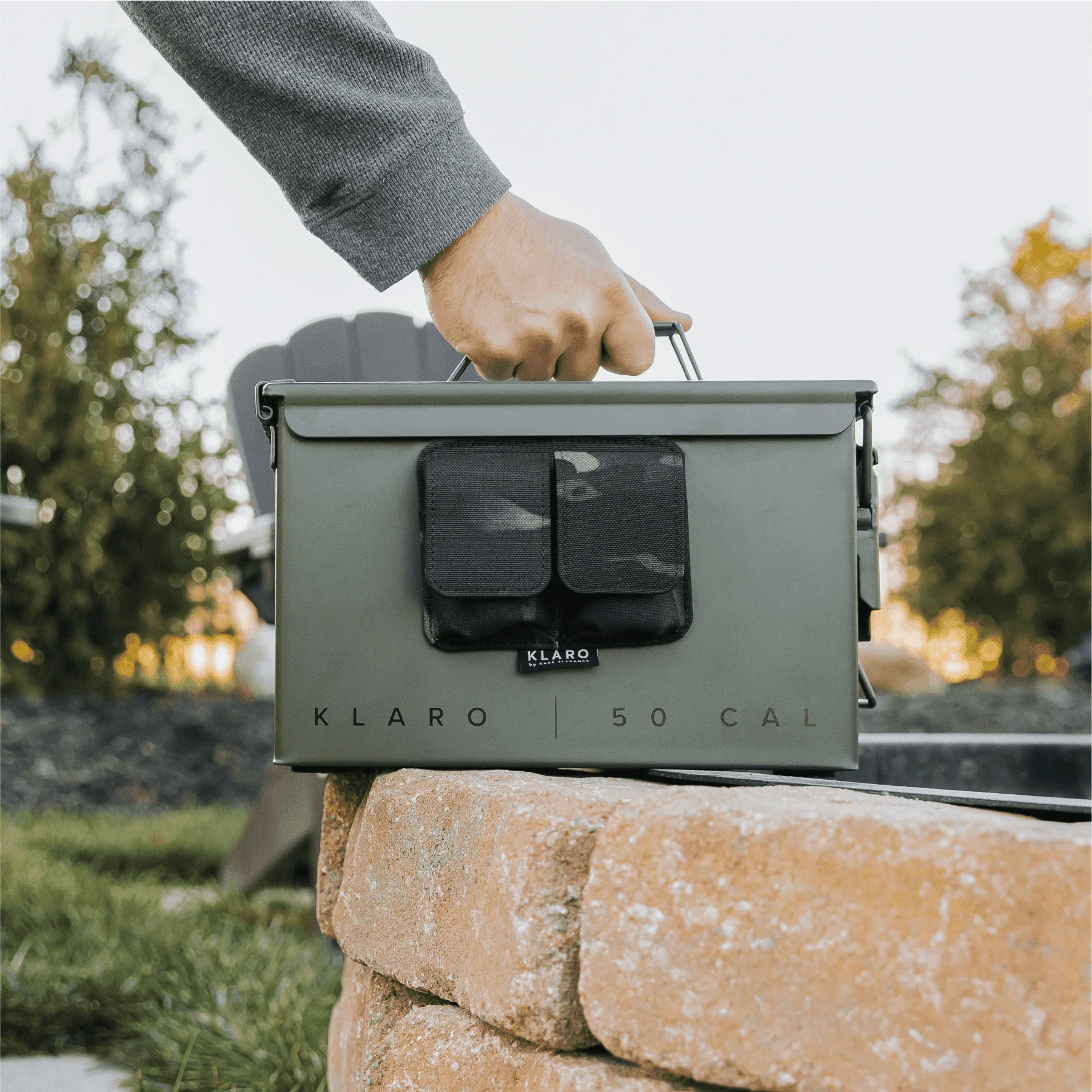 The Smoke Can - 50 Cal Humidor Green